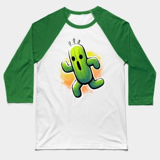 Cactuar - Final Fantasy Creature - Summon Monster Baseball T-Shirt